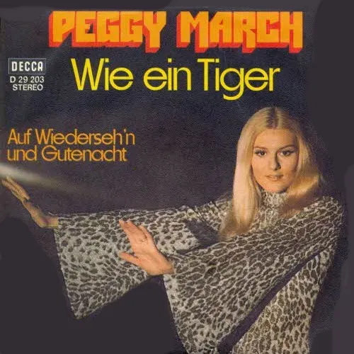March Peggy - Wie ein Tiger (nur Cover)