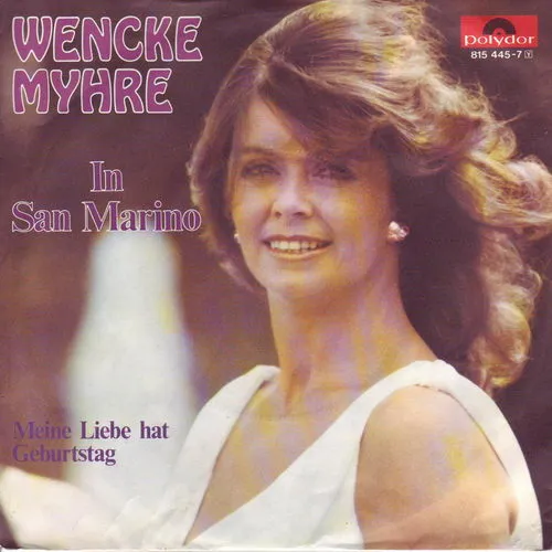 Myhre Wencke - In San Marino (nur Cover)