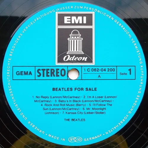 Beatles - For sale (LP-RI) – Bild 3