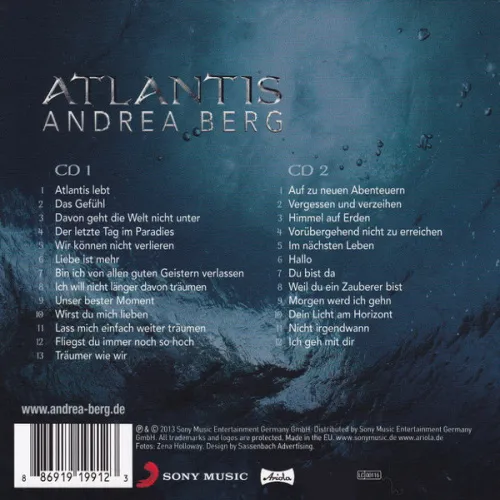 Berg Andrea - Atlantis (2 x CD) – Bild 2