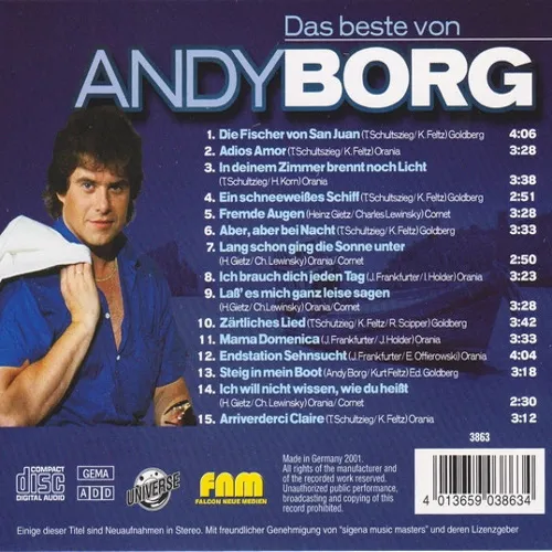 Borg Andy - Das Beste von (CD) – Bild 2