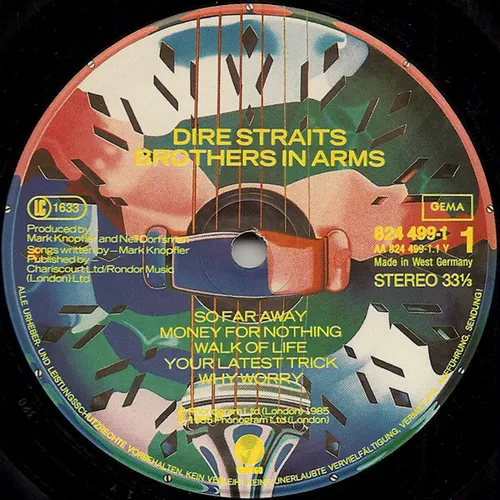 Dire Straits - Brother in arms (LP) – Bild 3