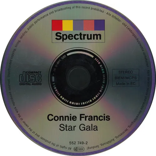 Francis Connie - Stargala (CD) – Bild 3