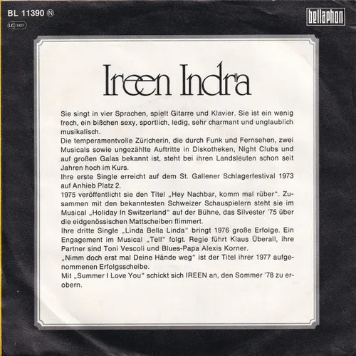 Indra Ireen - Summer I love you – Bild 2