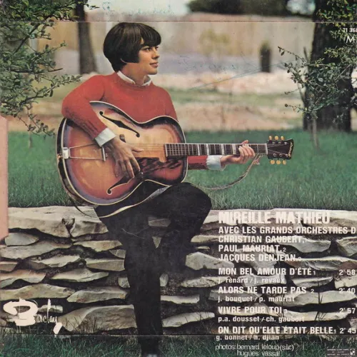 Mathieu Mireille - Mon bel amour d'ete (EP-FR) – Bild 2
