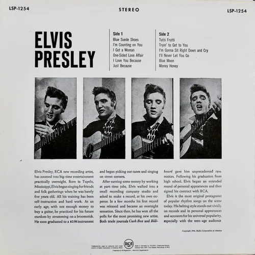 Presley Elvis - Elvis Presley (LP-RI) – Bild 2