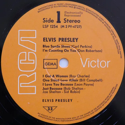 Presley Elvis - Elvis Presley (LP-RI) – Bild 3