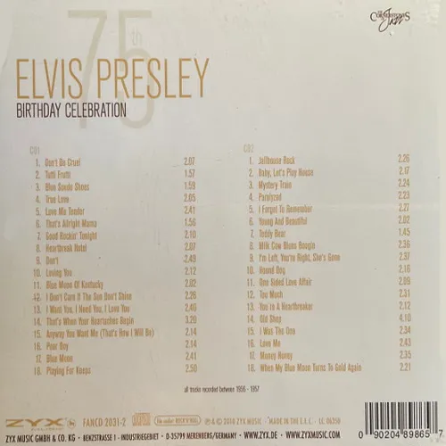 Presley Elvis - Birthday Celebration 75th (2 x CD) – Bild 2