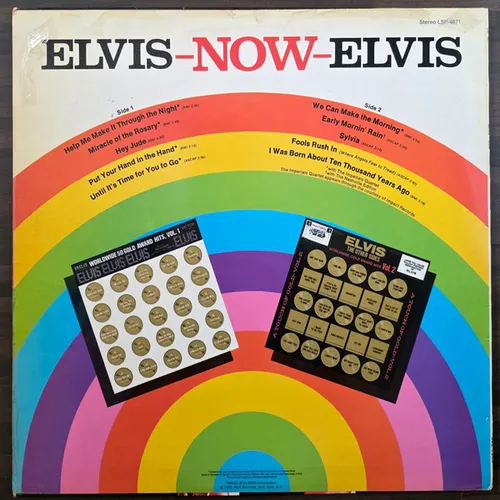 Presley Elvis - Elvis now (LP) – Bild 2
