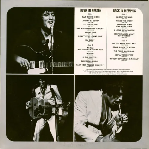 Presley Elvis - From Memphis to Vegas (2 x LP) – Bild 4