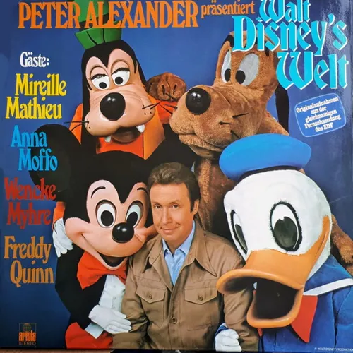 Alexander Peter - präsentiert Walt Disney's Welt (LP)