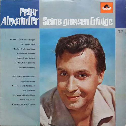 Alexander Peter - Seine grossen Erfolge (LP)