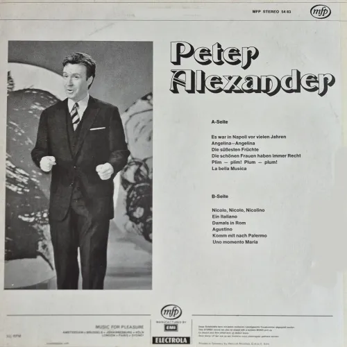Alexander Peter - Peter Alexander (LP-AK) – Bild 2