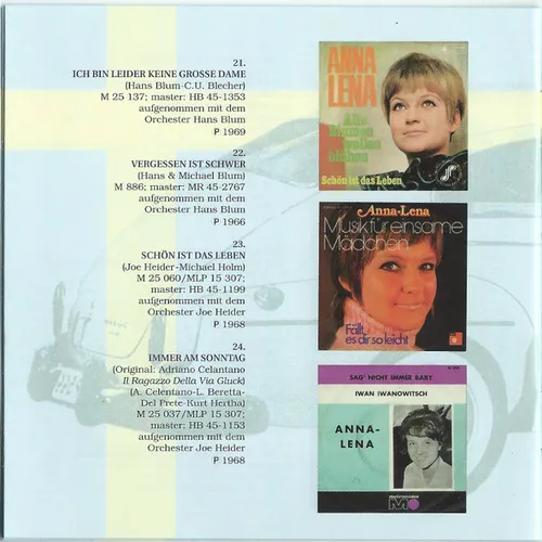 Anna-Lena - Dein Herz, das muss aus Gold sein (CD - Bear Family) – Bild 7