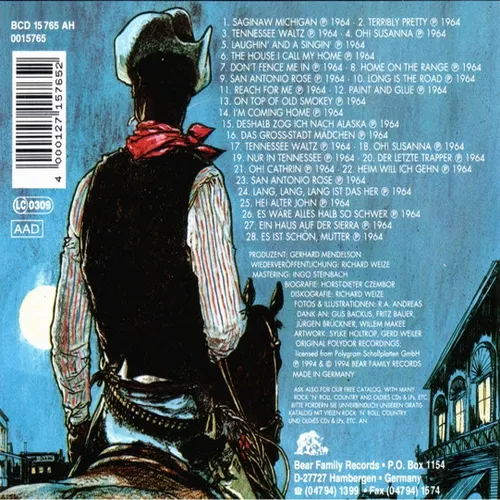 Backus Gus - Hillbilly Gasthaus (CD - Bear Family) – Bild 2