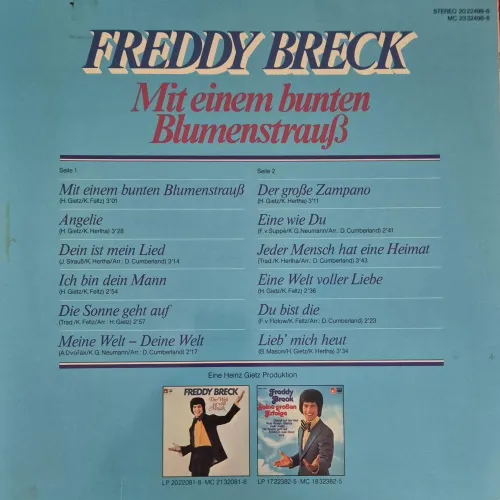 Breck Freddy - Mit einem bunten Blumenstrauß (LP) – Bild 2