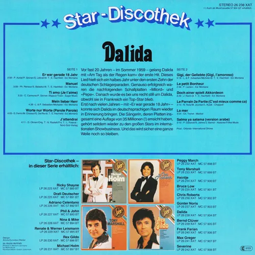 Dalida – Star Discothek (LP) – Bild 2