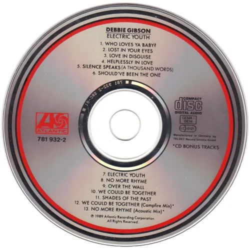 Gibson Debbie - Electric youth (CD) – Bild 4