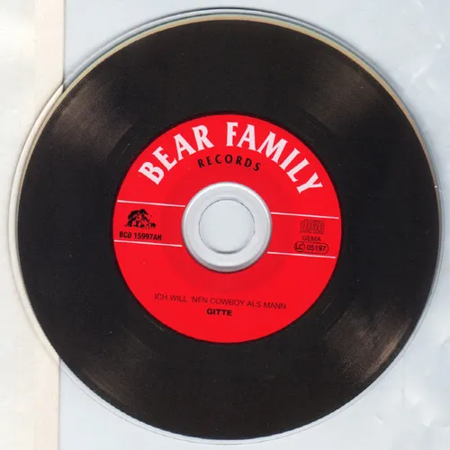 Gitte - Ich will 'nen Cowboy als Mann (CD - Bear Family) – Bild 3