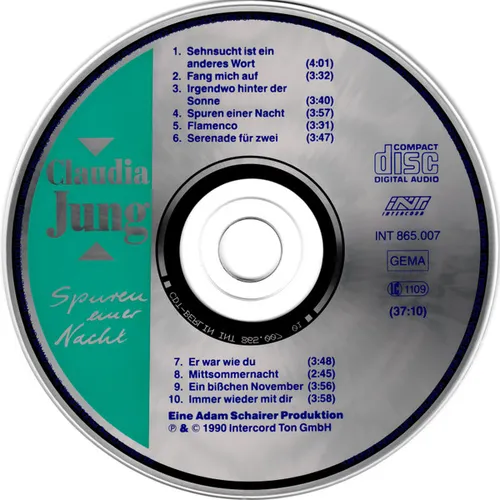 Jung Claudia - Spuren der Nacht (CD) – Bild 3