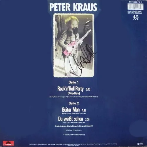 Kraus Peter - Rock 'n' Roll Party (Maxi) – Bild 2