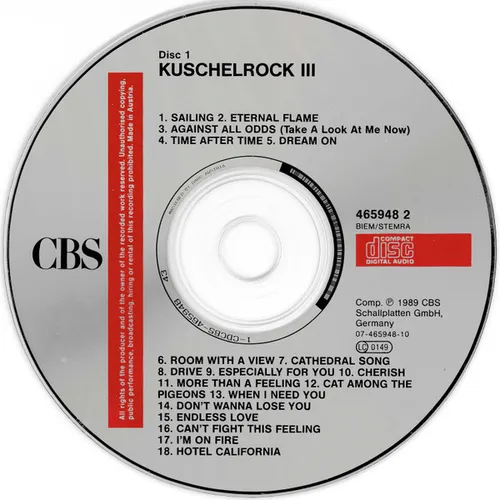 Various Artists - Kuschelrock - No. 3 (2 x CD) – Bild 3