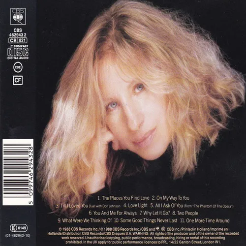 Streisand Barbra - Till I loved you (CD) – Bild 2
