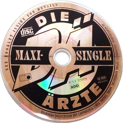 Ärzte – Schrei nach Liebe (CD-MAXISINGLE) – Bild 3