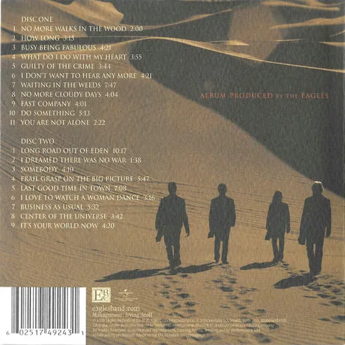 Eagles - Long road out of Eden (2 x CD) – Bild 2
