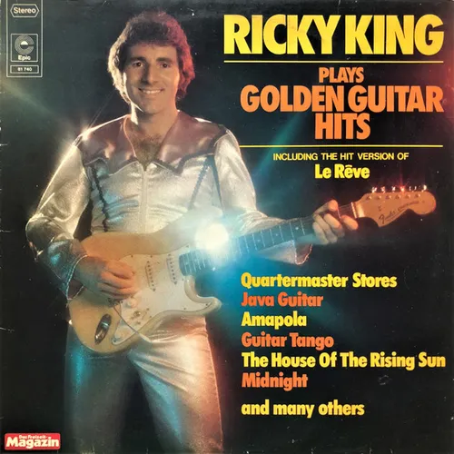 King Ricky - Plays Golden Guitar Hits (LP-AK)