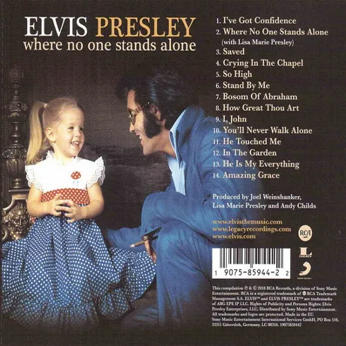 Presley Elvis - Where no one stands alone (CD) – Bild 2