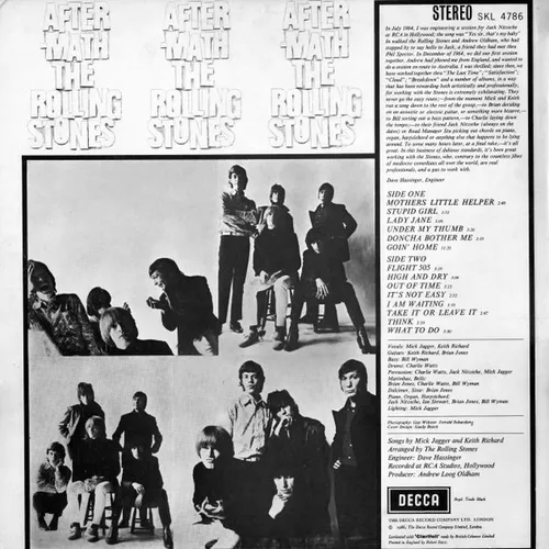 Rolling Stones - Aftermath (LP-UK-RI) – Bild 2