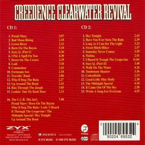 Creedence Clearwater Revival (CCR) – All Time Greatest Hits (2 x CD) – Bild 2