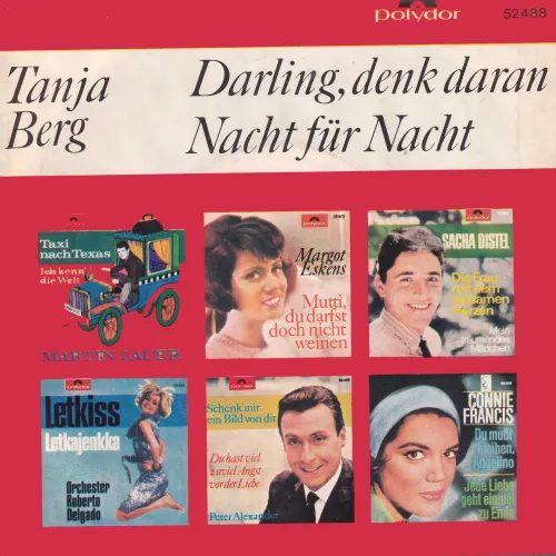 Berg Tanja - Darling, denk daran (nur Cover) – Bild 2