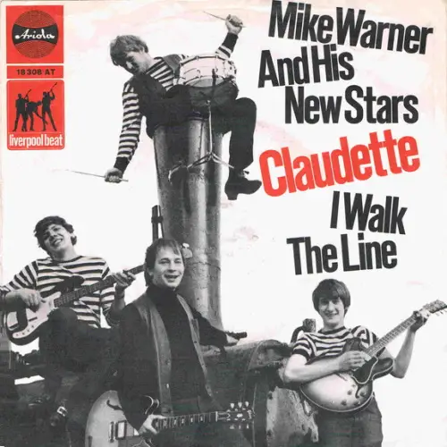 Warner Mike & his New Stars - Claudette / I walk the line