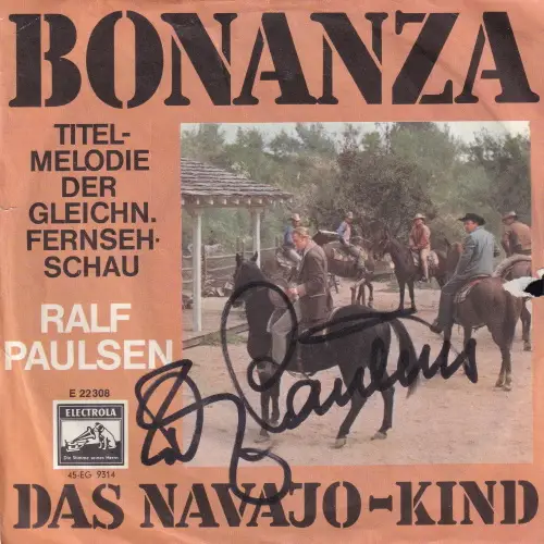 Paulsen Ralf - Bonanza (mit Autogramm)