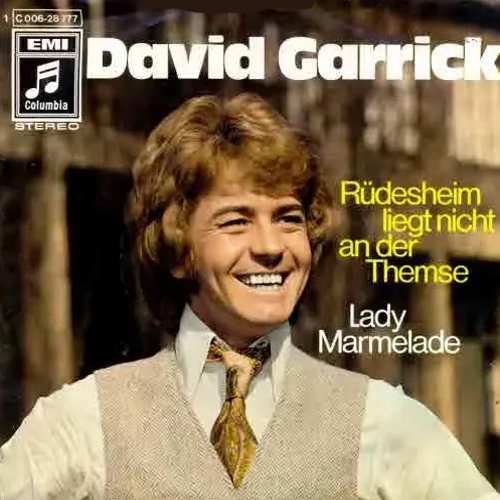 Garrick David - Rüdesheim liegt nicht an der Themse