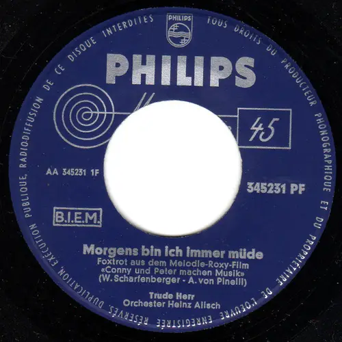 Herr Trude - Morgens bin ich immer müde (LC-FR)