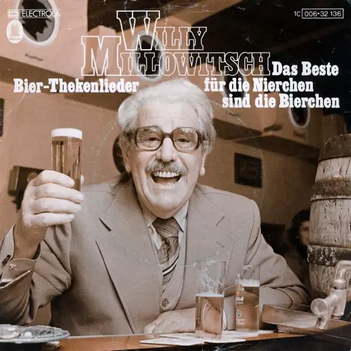 Millowitsch Willy - Das Beste für die Nierchen sind die Bierchen (AK)